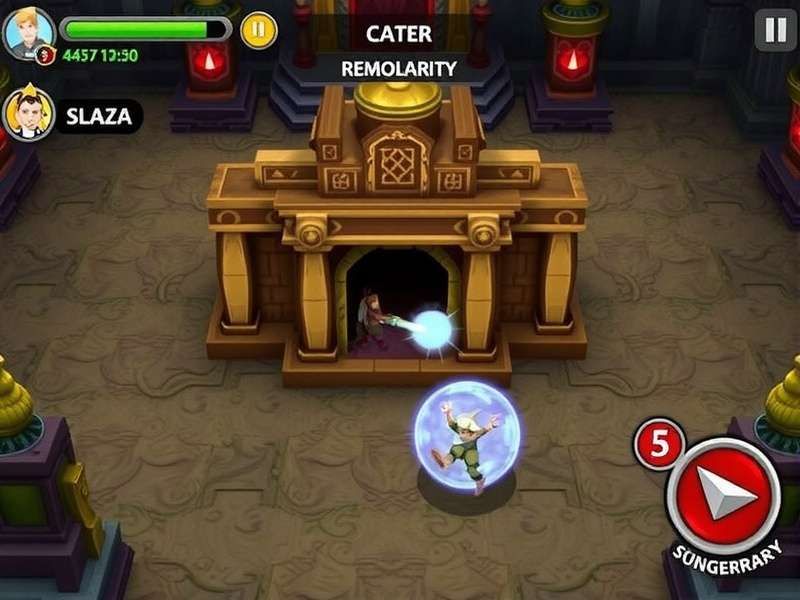 Legendary Temple Raid Gameplay Screenshot